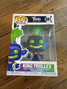 Trolls 2 pop figure King Trollex # 881